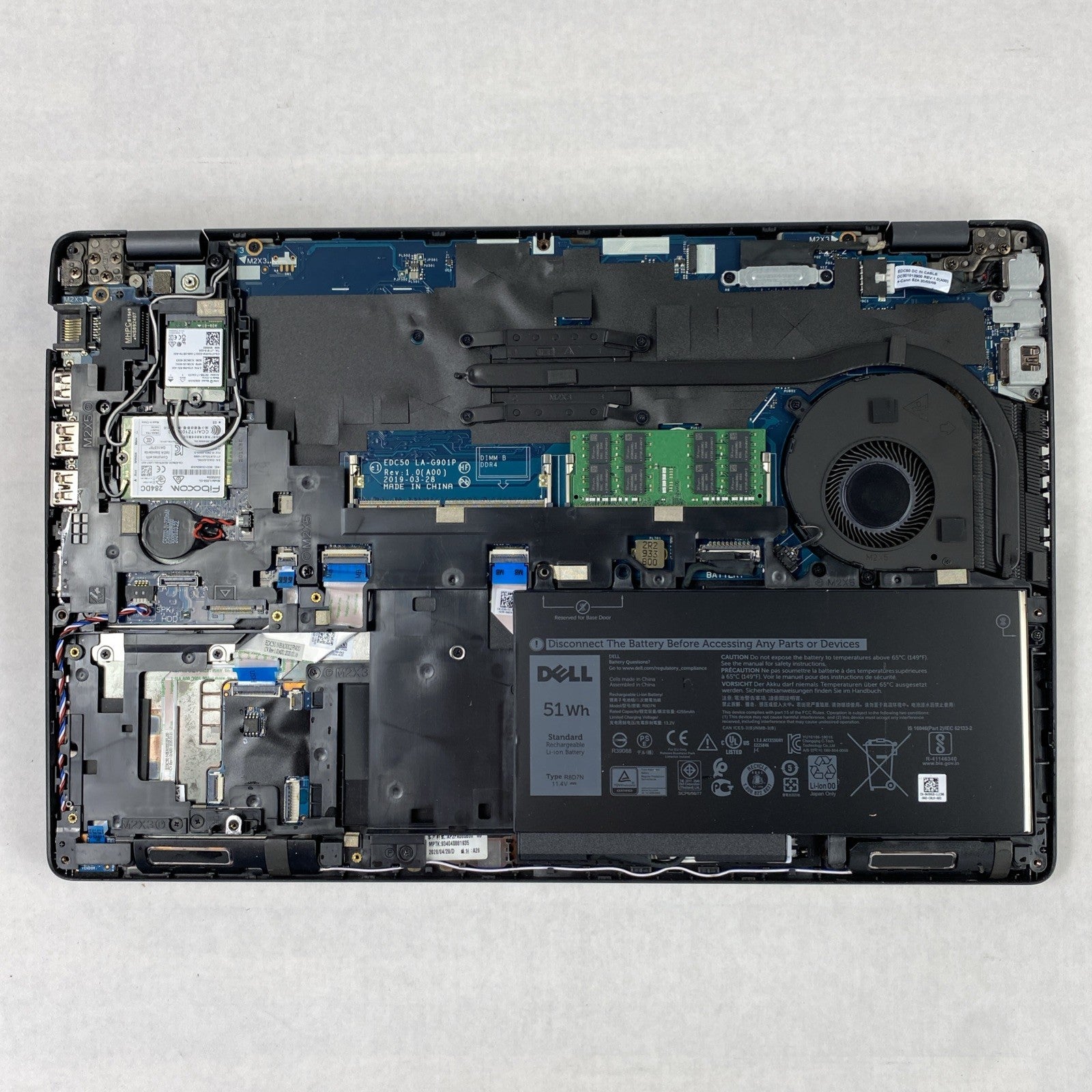 Dell Latitude 5500 Core i5-8365U 1.60 GHz 16GB RAM 15.6" No HDD No OS