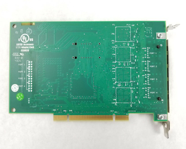 Radisys 97-9031-02 97-9536-20 Quad Ethernet Server PCI Network Adapter Card