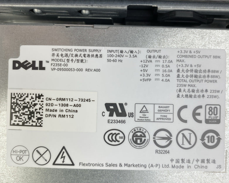 Dell Optiplex 760 SFF Intel Core 2 Duo E7300 2.66GHz 2GB RAM No HDD No OS