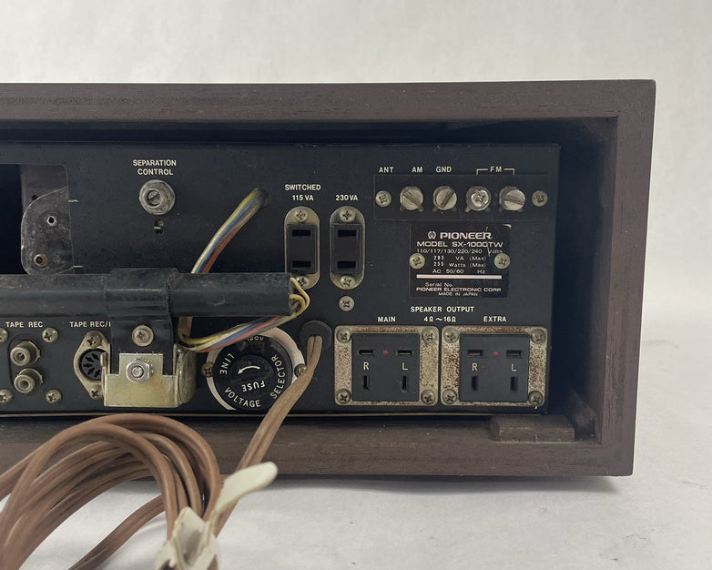 Pioneer SX-1000TW For Parts Or Repair Read Descripton