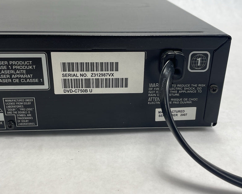 Yamaha  DVD-C750 DVD Player 5-Disc Progressive Scan Natural Sound