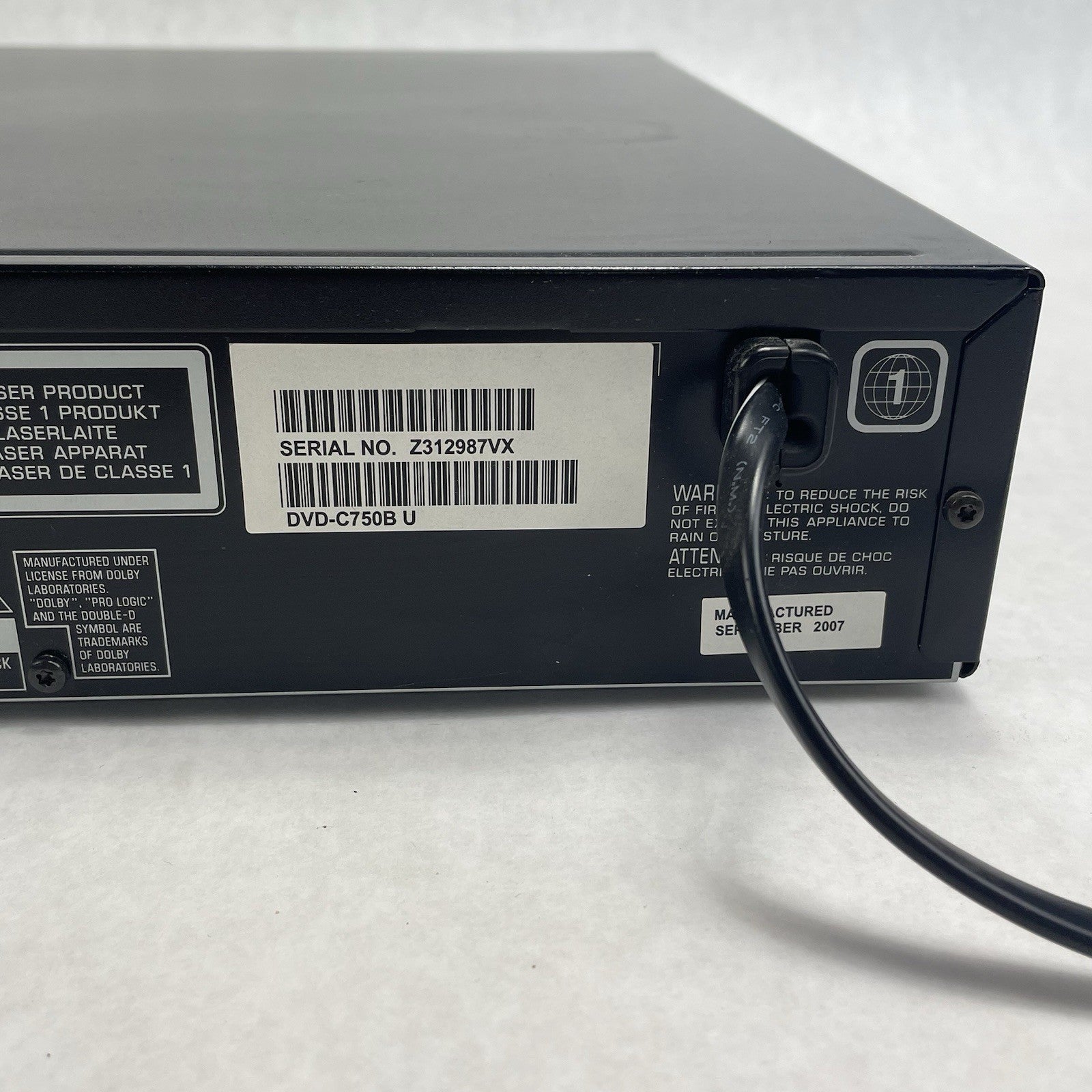 Yamaha  DVD-C750 DVD Player 5-Disc Progressive Scan Natural Sound