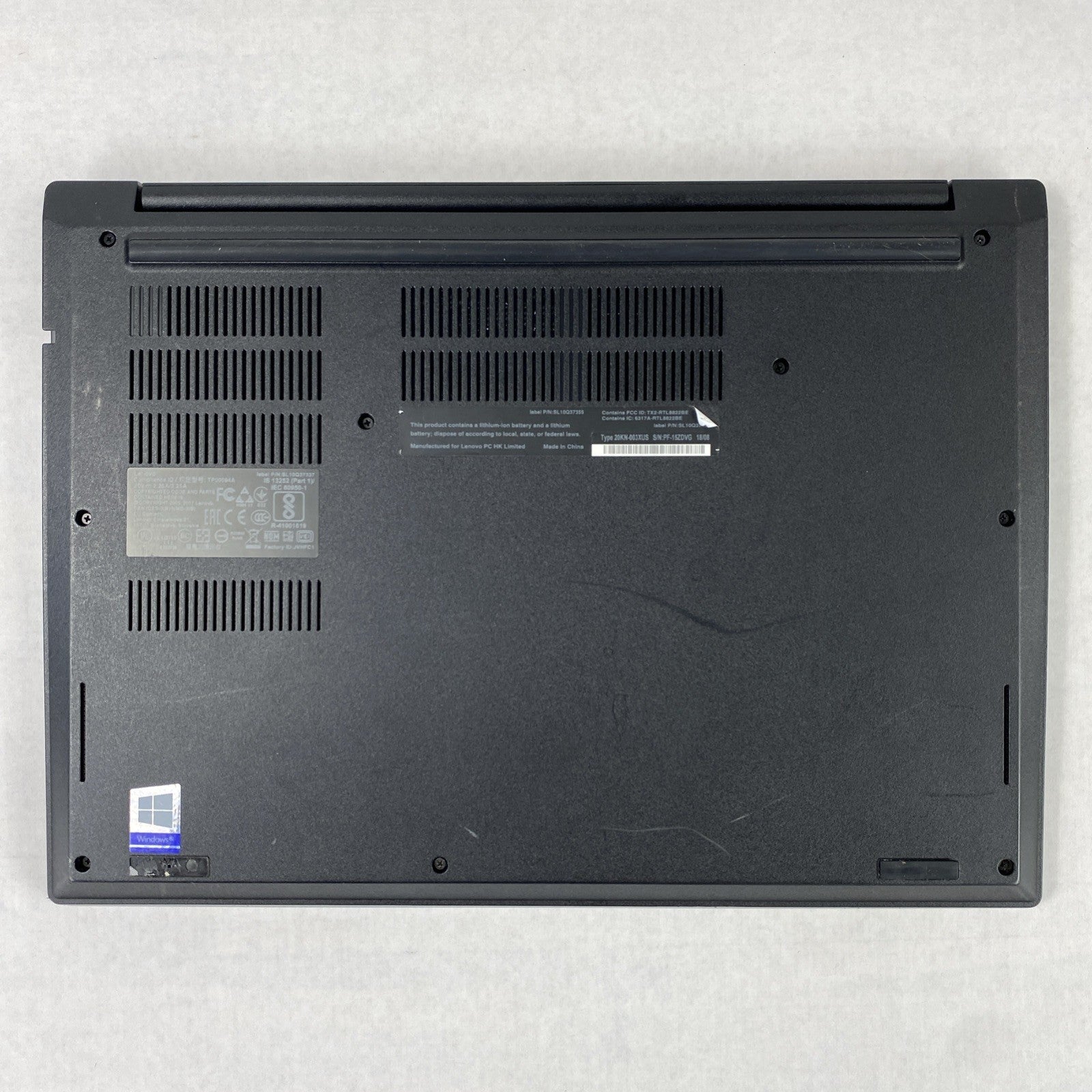 Lenovo ThinkPad E480 Intel Core i5-8250U 1.60 GHz 8GB RAM 14' No HDD No OS