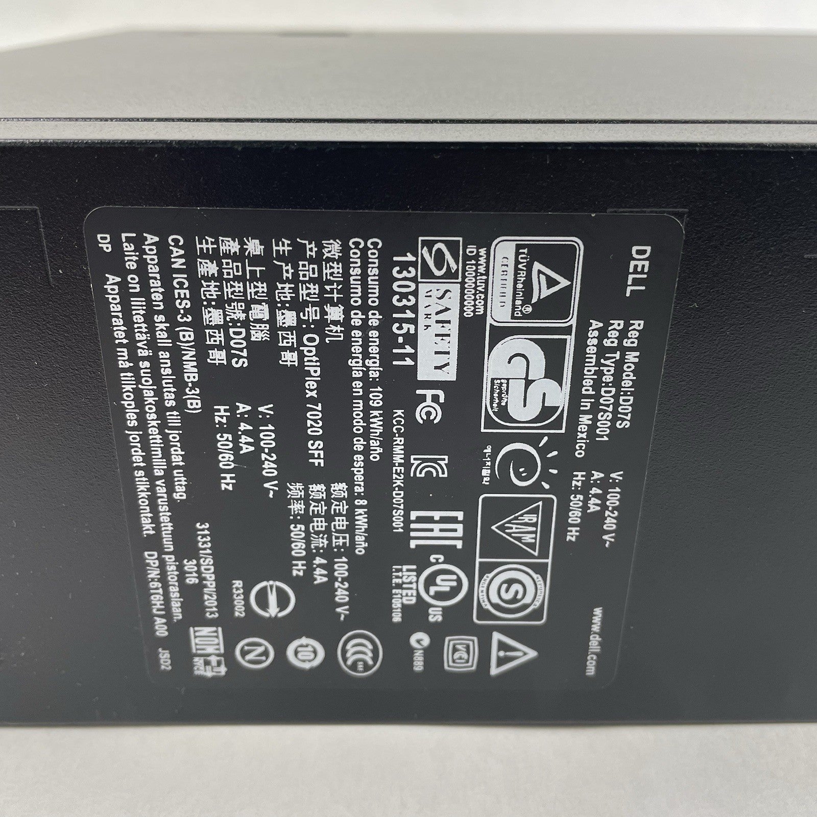 Dell Optiplex 7020 SFF i7-4790 3.60 GHz 4 GB RAM No HDD/OS7