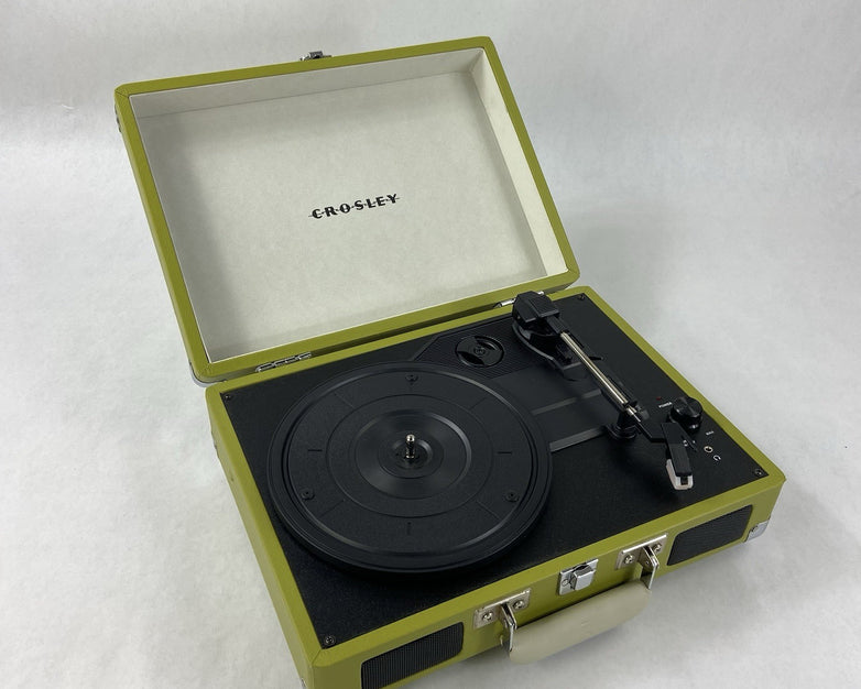 Crosley CR8005DGR Cruiser Deluxe 3-Speed Turntable