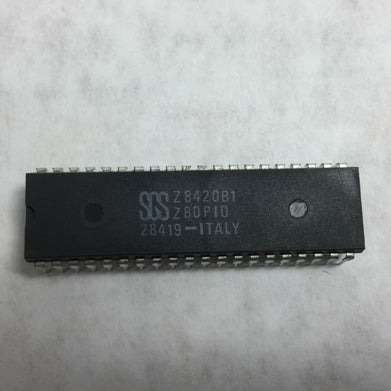 (2)  SGS Z8420B1 PIO Parallel In/Out Controller   NOS  Lot of 2