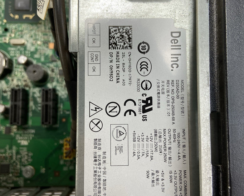Dell Optiplex 390 DT Intel Core i3-2120 3.3GHz 4GB RAM No HDD No OS
