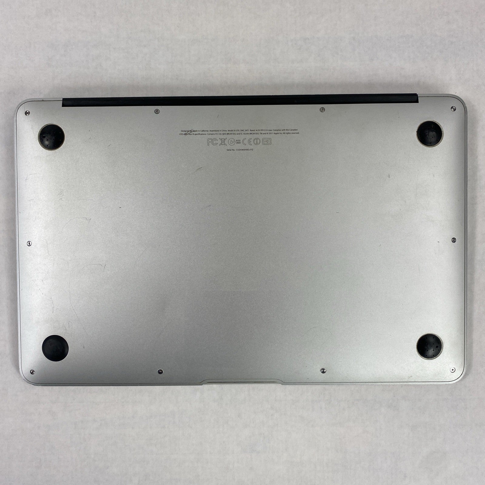 Apple MacBook Air A1370 2011 11" 1.6GHz Core i5 4GB RAM 120GB SSD os10.7.5