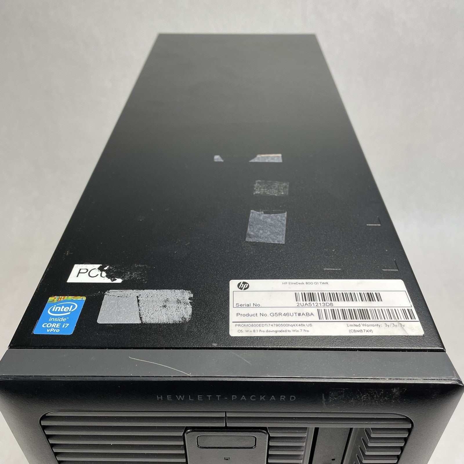 HP EliteDesk 800 G1 DT Intel i7-4790 3.60 GHz 32 GB RAM No HDD No OS