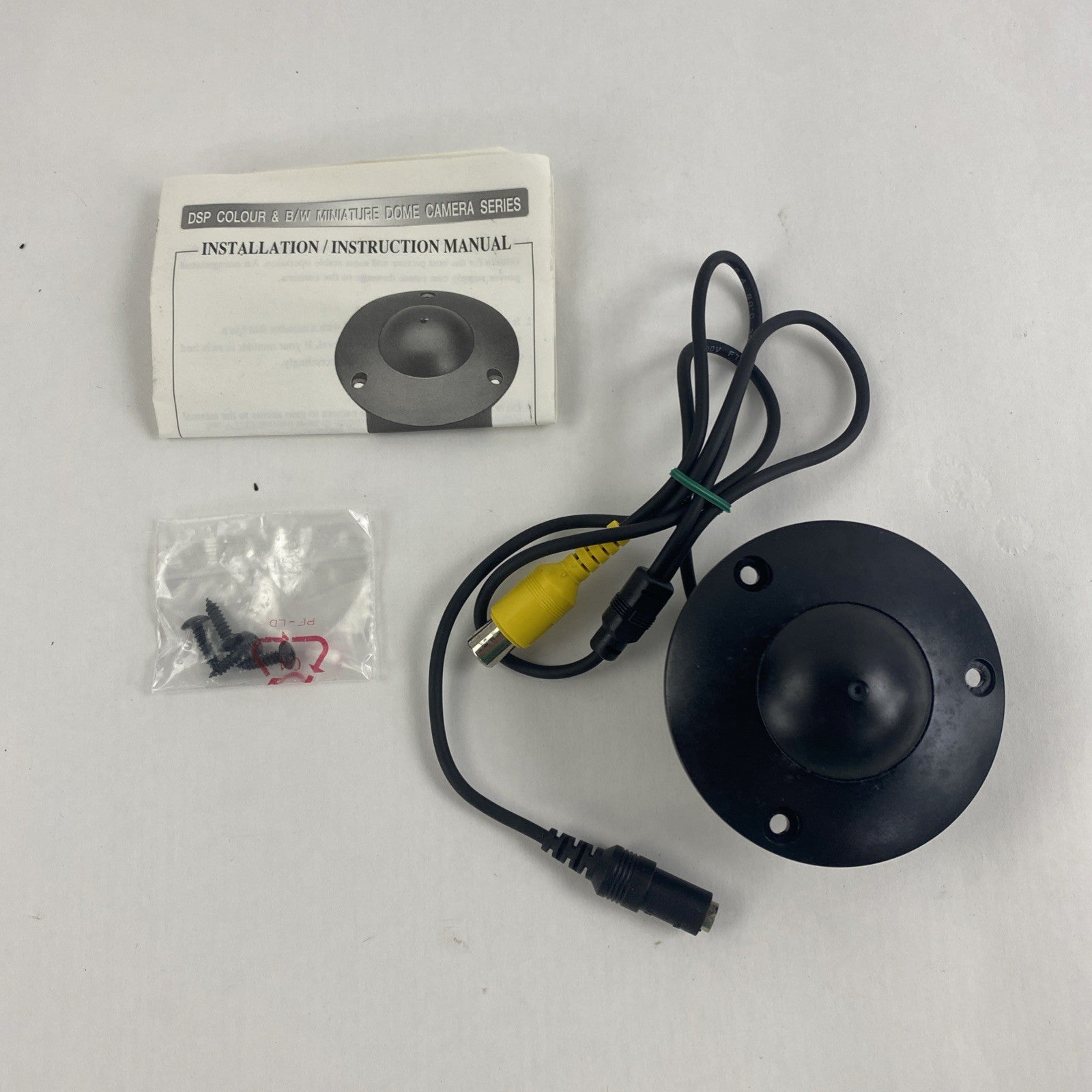 Defender 82-7575 B/W Aluminum Pinhole Dome Camera Ceiling Mount Untested4