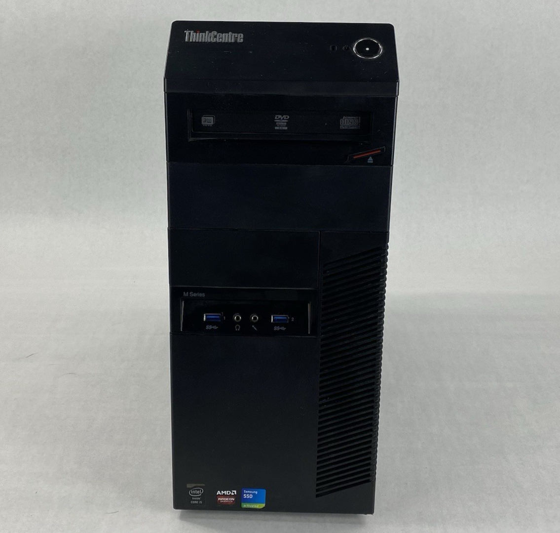 Lenovo ThinkCentre M83 MT Intel Core i5-4690 3.50GHz 12GB RAM No HDD No OS