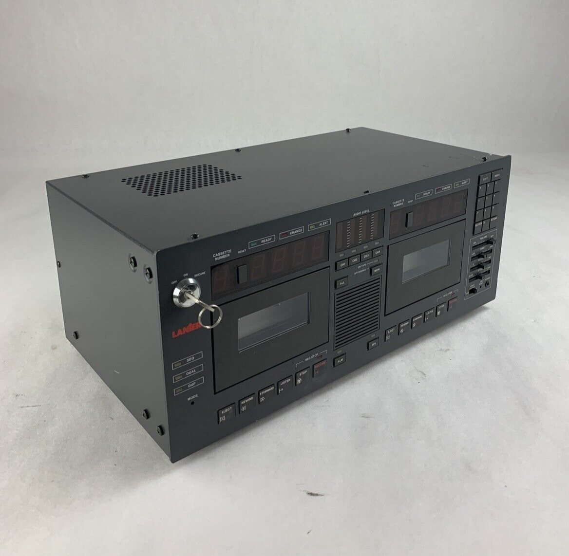 Lanier LCR-5 Advocate V Conference Recorder Transcriber Tested Bad Sound Parts