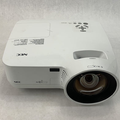 NEC NP500WS LCD Projector 537 Lamp Hours