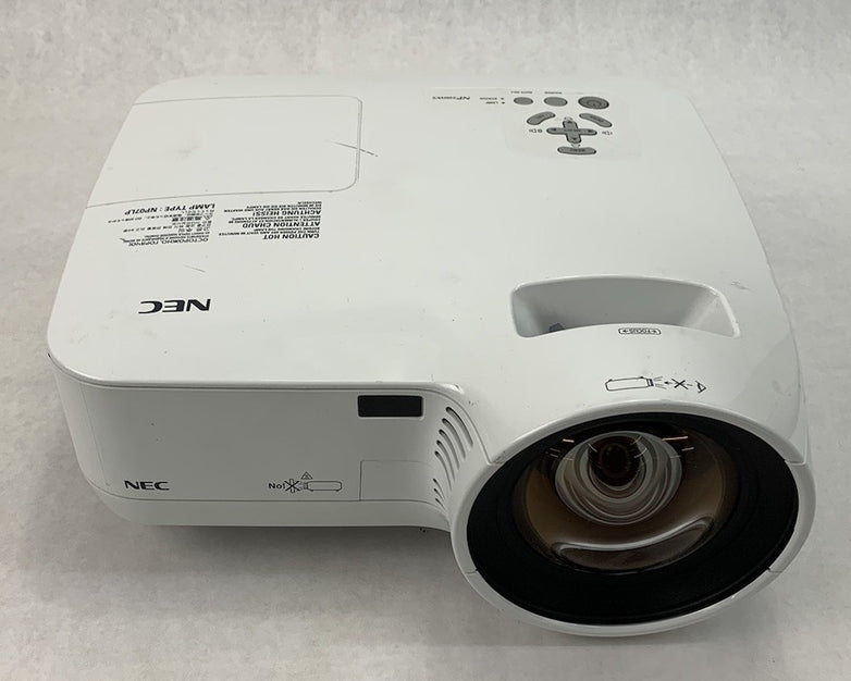 NEC NP500WS LCD Projector 537 Lamp Hours