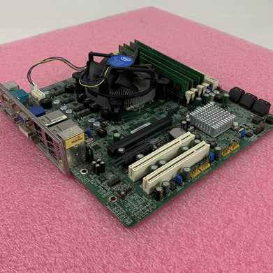 DFI PT330 Motherboard Intel Core i3-550 3.2GHz 8GB RAM w/ Shield