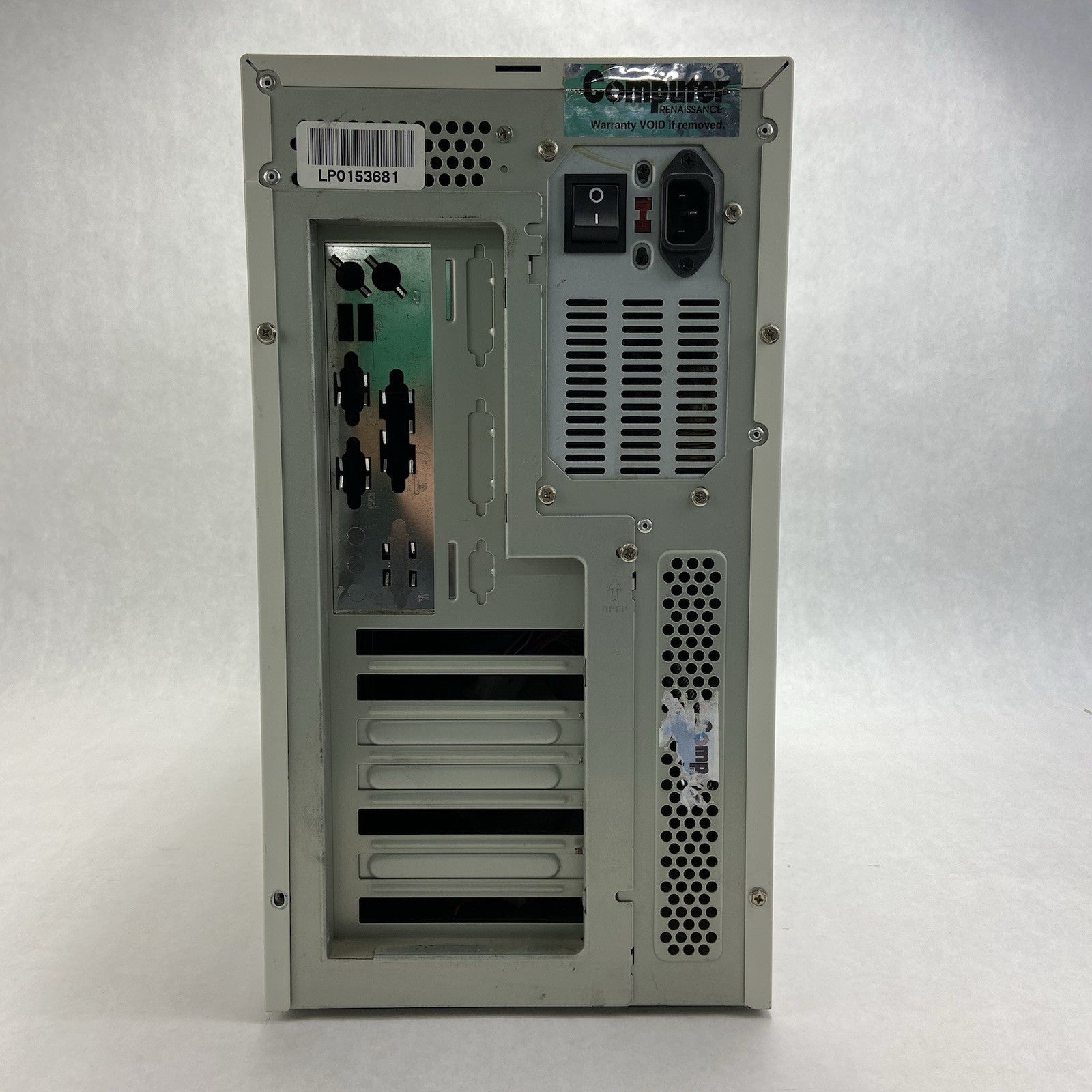 Vintage Unbranded Mid Tower Computer Case Power Man FSP-235-60GI 235W PSU4