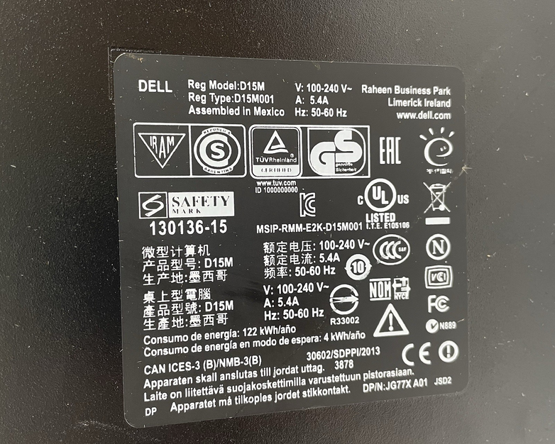 Dell Optiplex 3020 MT i3-4160 3.60 GHz 4 GB RAM No HDD/OS