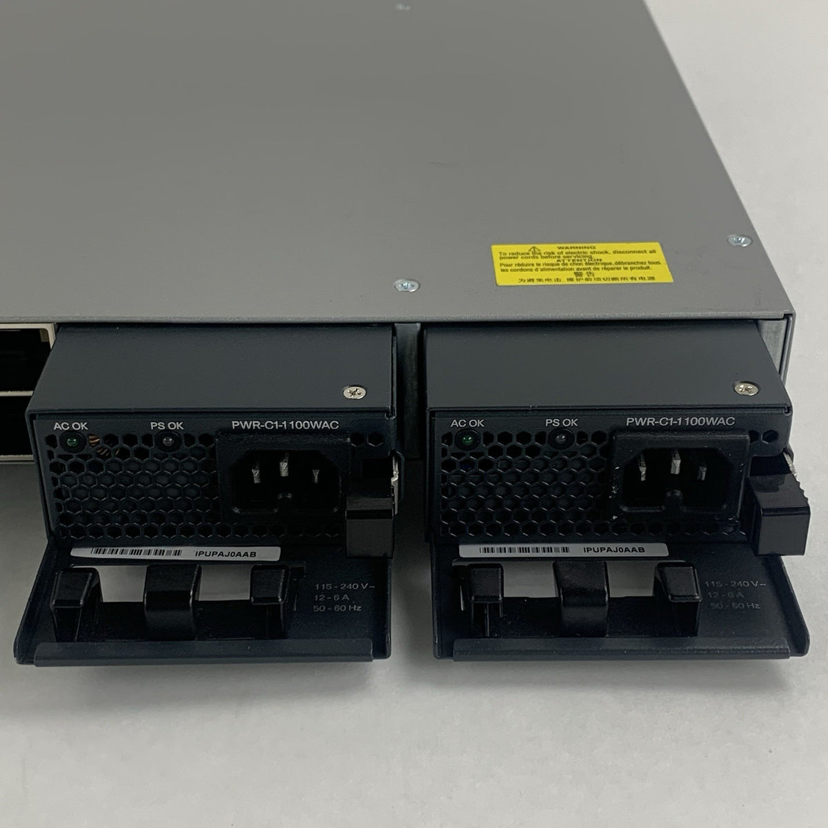 Cisco Catalyst WS-C3850-48U-S V06 48 Port Switch Tested w/C3850-NM-2-10G 2x PSUs8