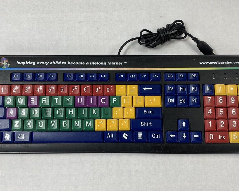 AWE Learning LB2B-AWE Colorful USB Keyboard Tested
