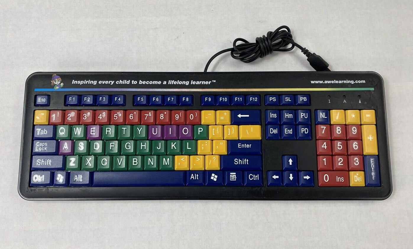 AWE Learning LB2B-AWE Colorful USB Keyboard Tested