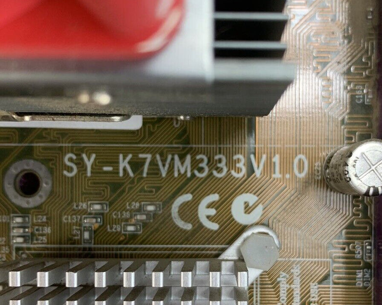 SOYO SY-K7VM333 Motherboard mATX AMD Sempron 2500T 1.75GHz 256MB RAM w/ Shield