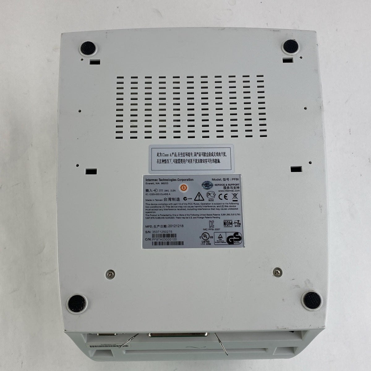 Intermec PF8T Printer Parts or Repair9