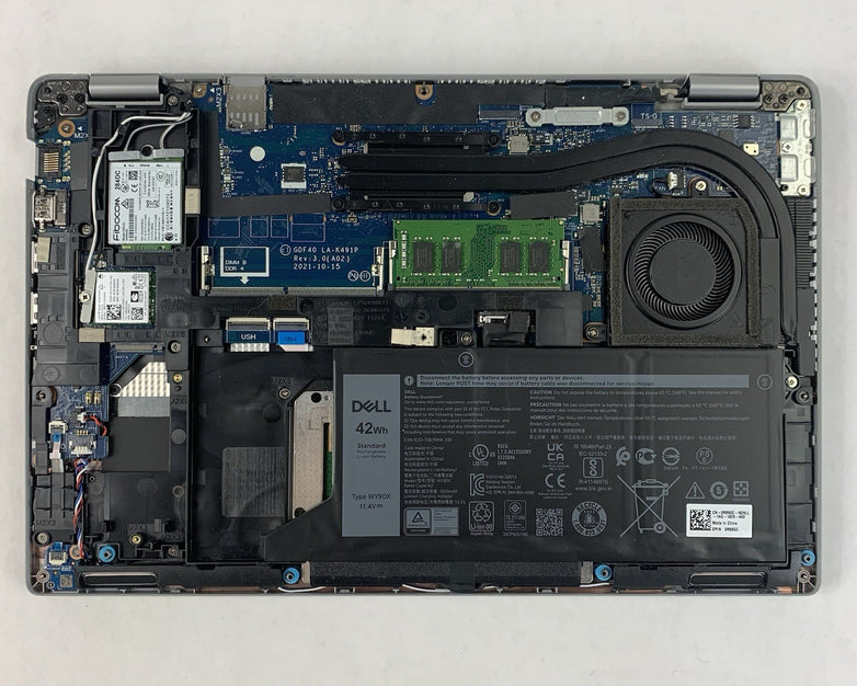 Dell Latitude 5420 14" Laptop  i7-1165G7 2.8 GHz 8 GB RAM No OS/SSD/AC