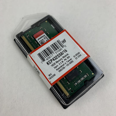 Kingston 16 GB KCP432SS8/16 LAPTOP DDR4-3200 1x16GB 260P New