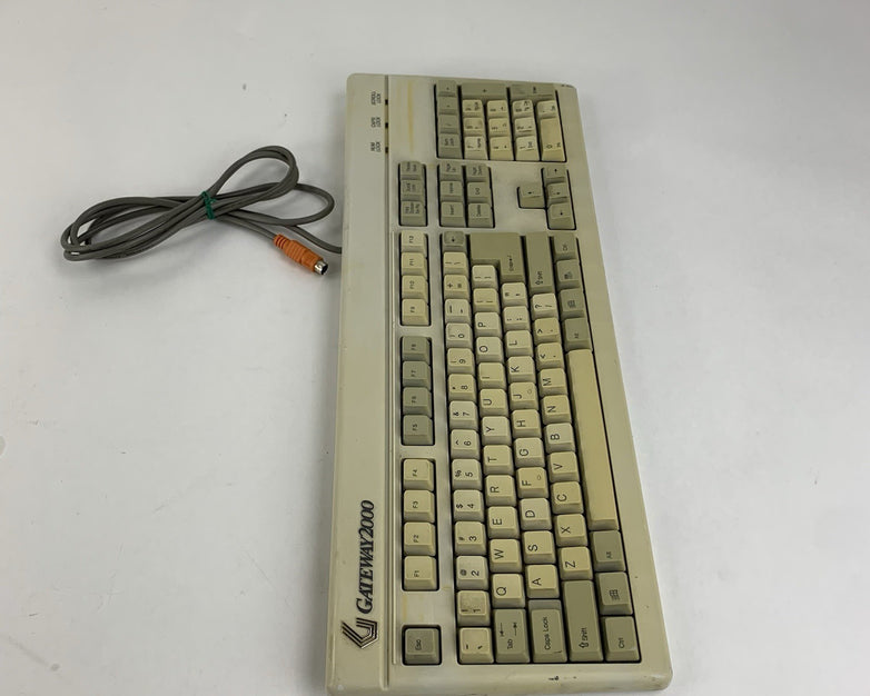 Vintage Gateway2000 CPU Keyboard 219600X-XX-XXX - Untested