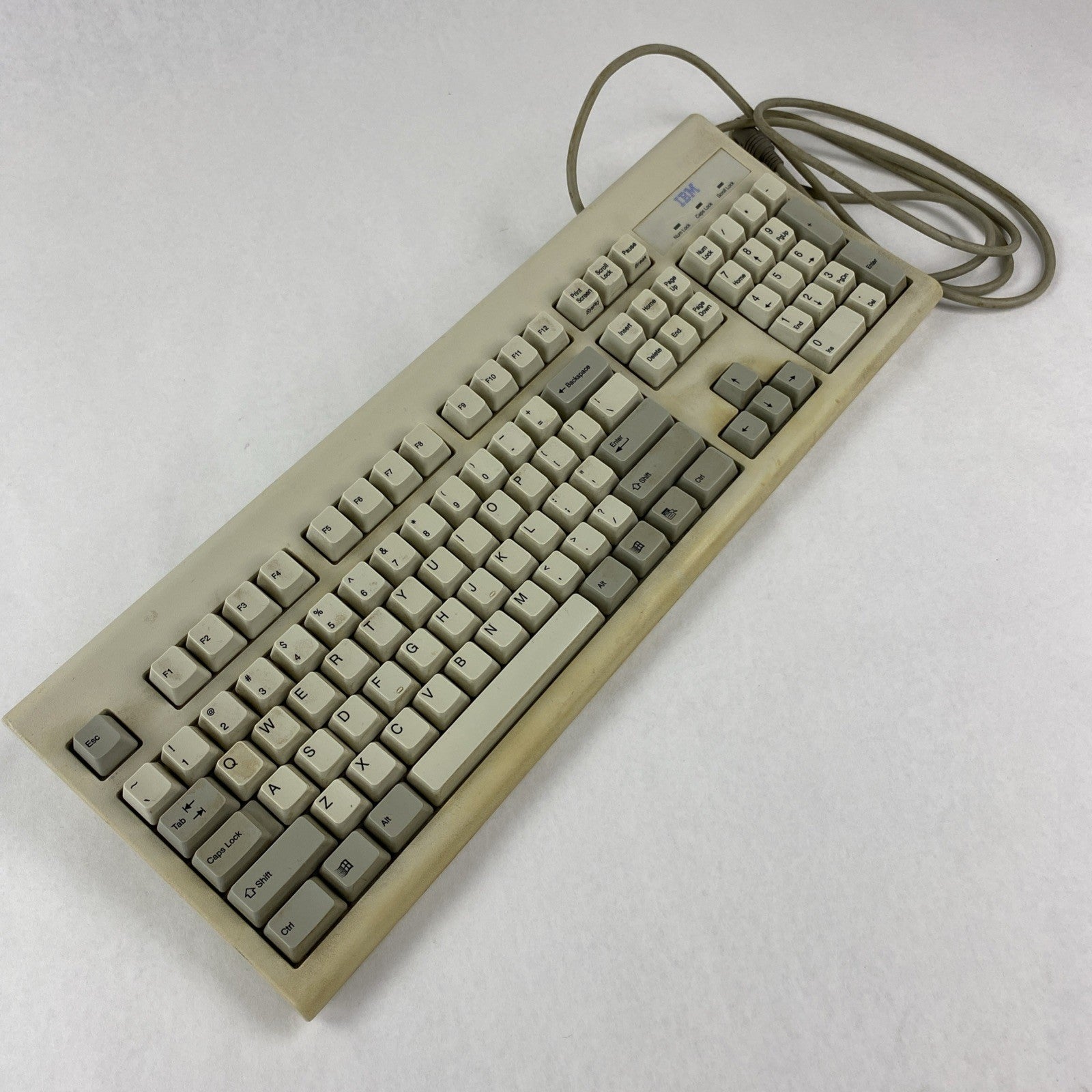 Vintage IBM KB-8923 PS/2 Wired Membrane  Keyboard - Tested0
