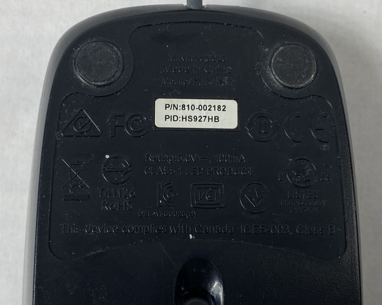 Lot of 6 Logitech M-U0026 USB Universal Wired Optical Mouse Tested