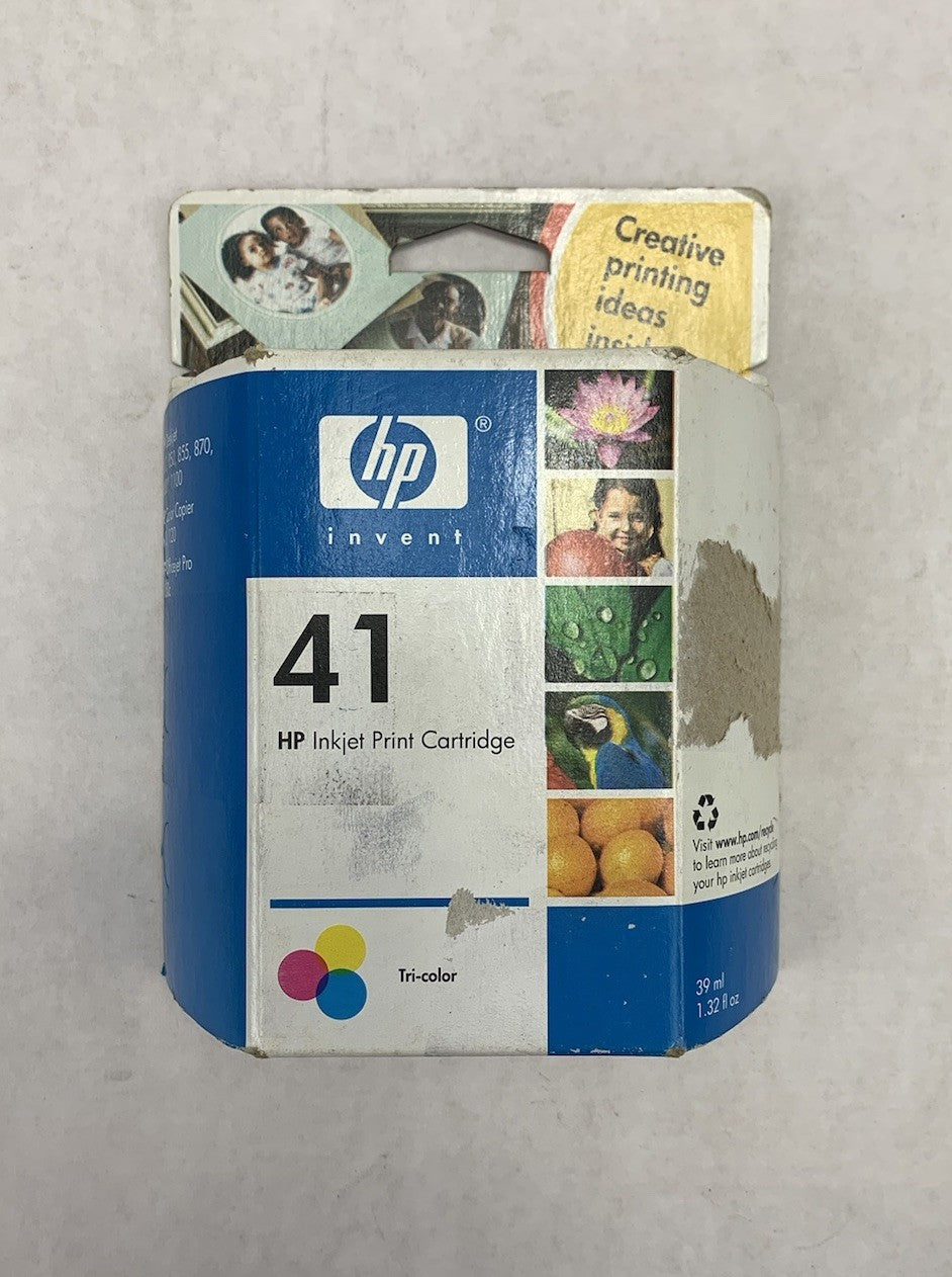 HP 51641A 41 Tri-Color Ink Cartridge Exp. 2006 (Lot of 2)