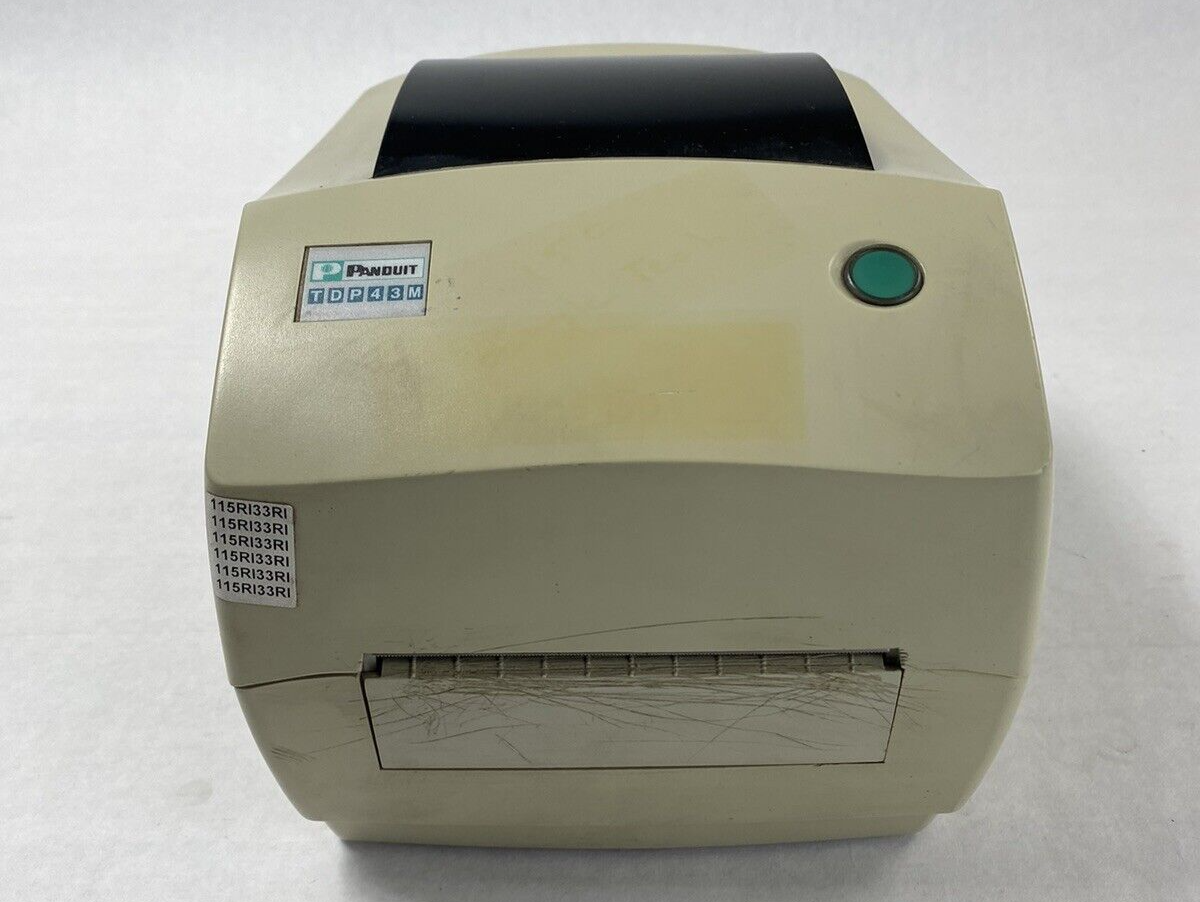 Panduit TDP43M Barcode Label Direct Thermal Transfer Printer Parts and Repair
