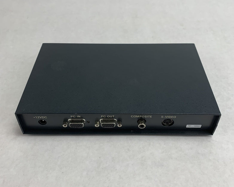 Kramer VP-701SC Video Scan Converter w/ AC Adapter Power Supply
