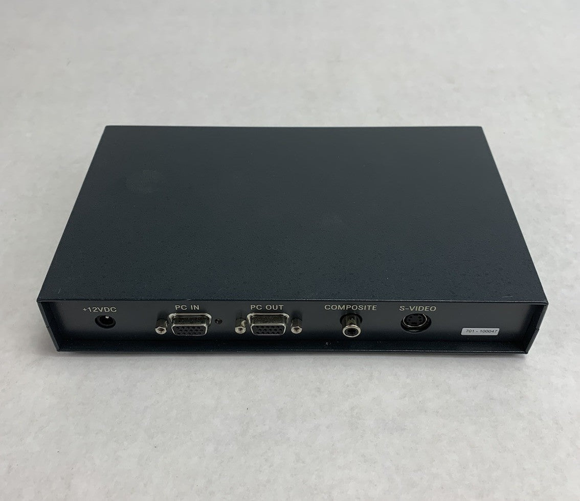 Kramer VP-701SC Video Scan Converter w/ AC Adapter Power Supply