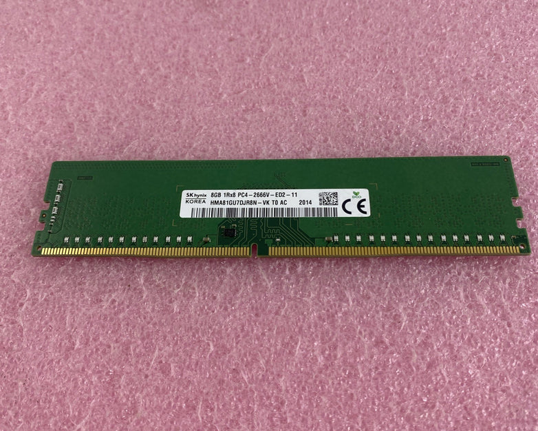 SK Hynix HMA81GU7DJR8N-VK T0 AC 8GB 1Rx8 PC4-266V-ED2-11 Memory Ram Lot 2