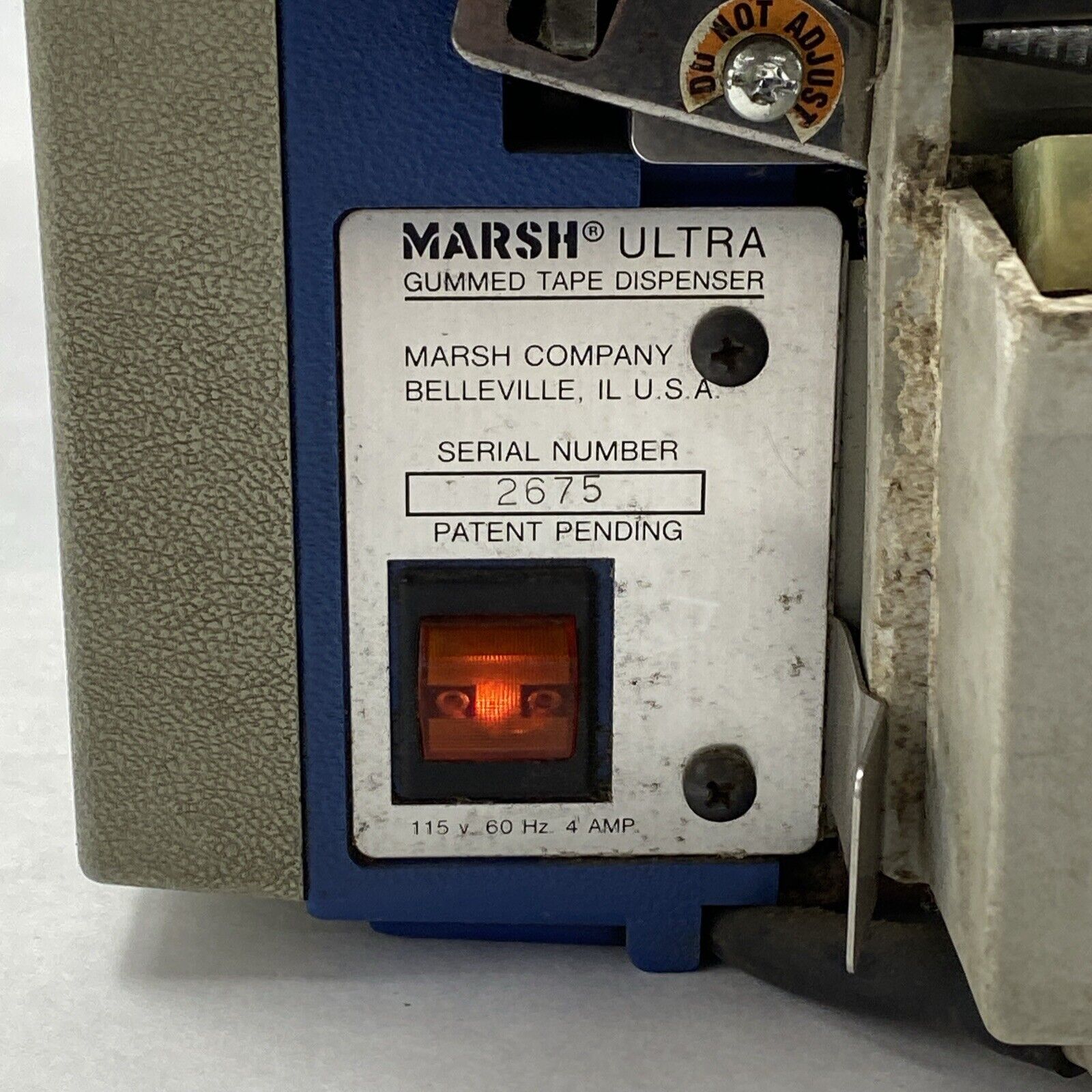 Marsh Ultra Taper Gummed Tape Dispenser - Parts or Repair