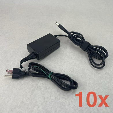 HP TPN-CA16  TPN-DA17 65W Big Barrel AC Adapter Mixed Lot of 10