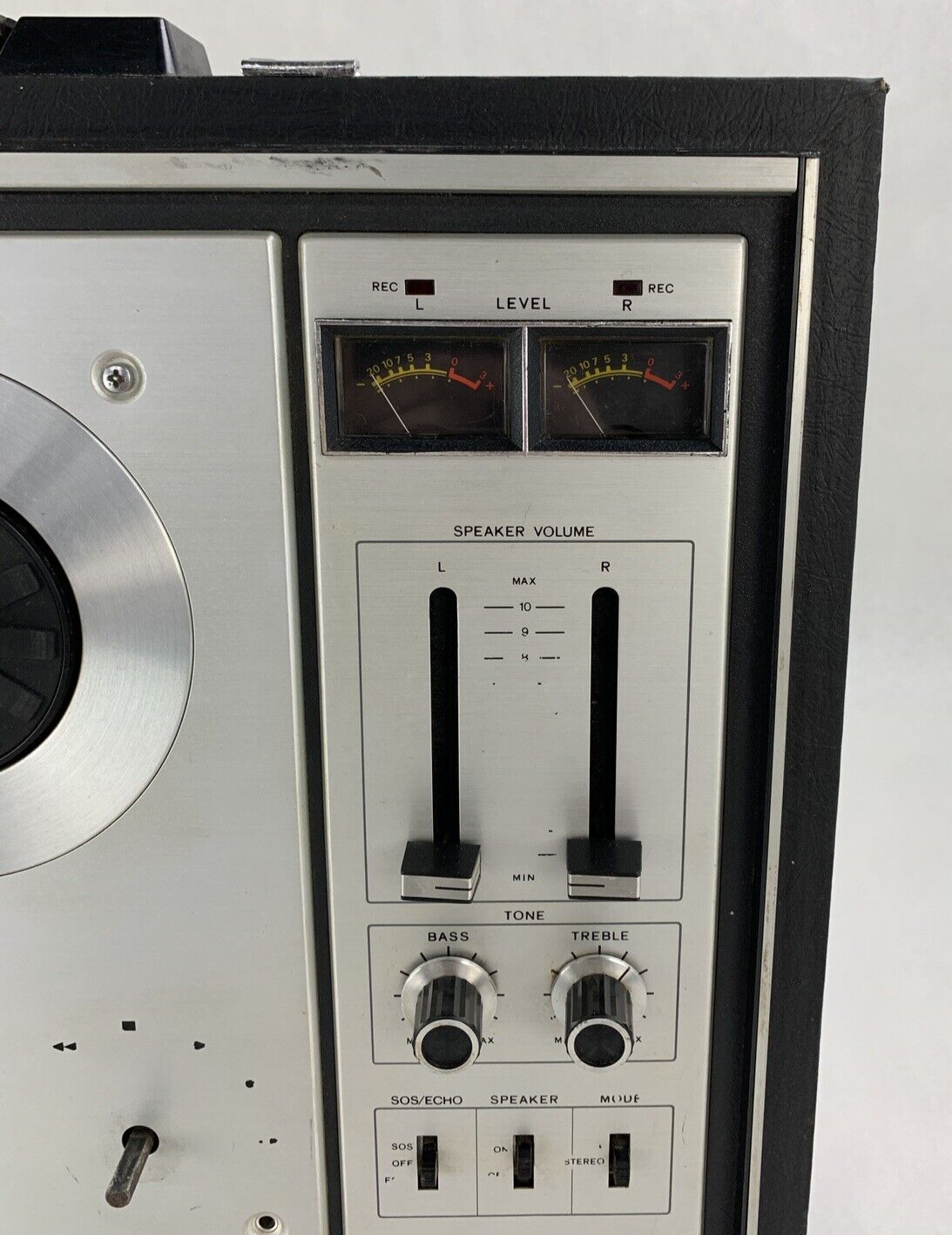 Sony TC-353 Three Head Stereo Tape Recorder for Parts and Repair Powers On