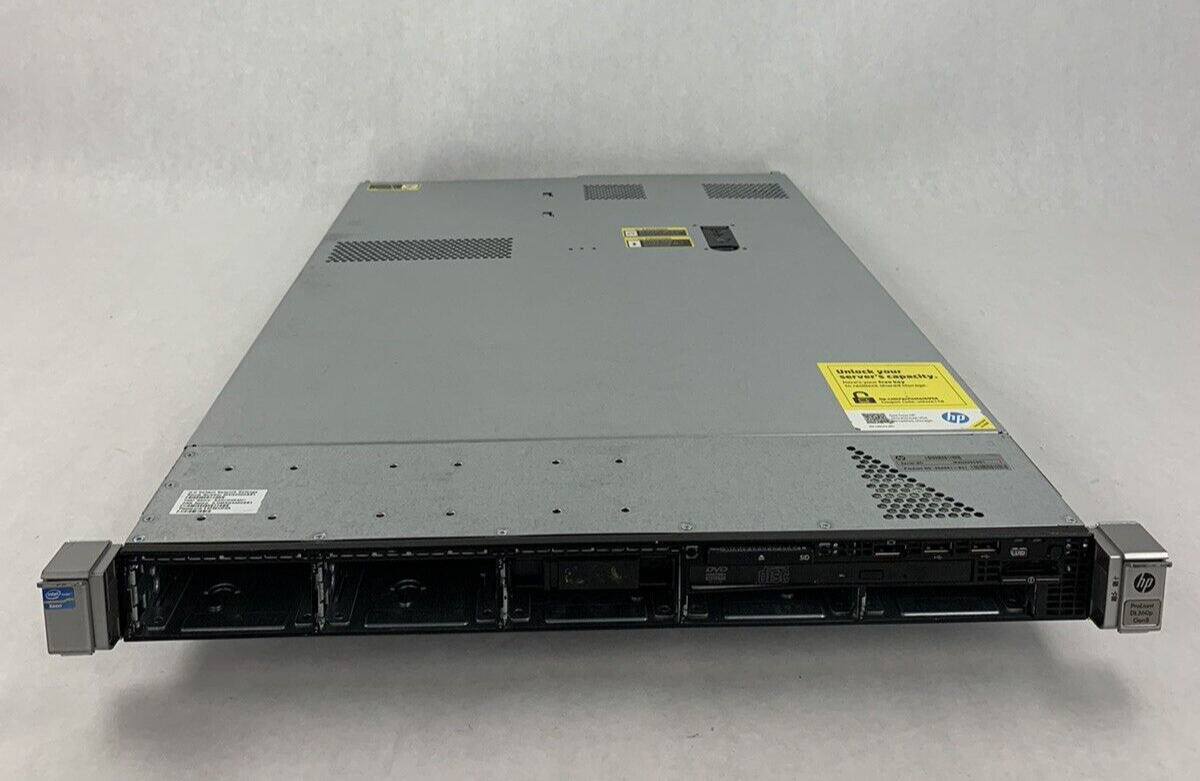 HP ProLiant DL360p Gen 8 Xeon E5-2609 v2 2.50 GHz 32 GB RAM No OS No HDD