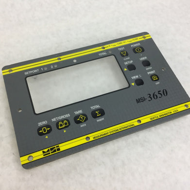 Measurement Systems International MSI-3650  ***Front Cover Only