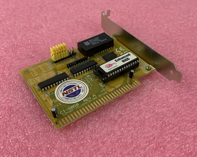 Centos CI-5050 Y2K 2000 Clock Card