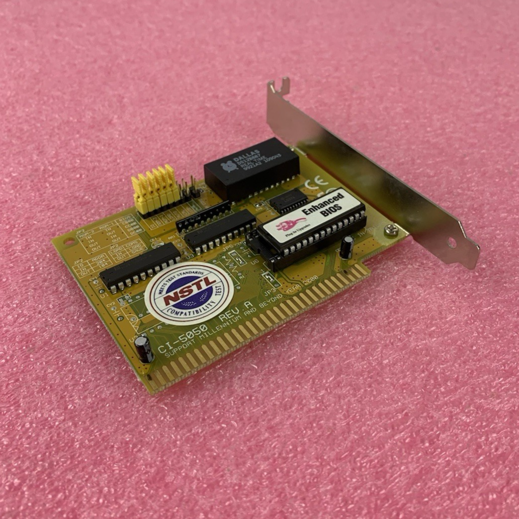 Centos CI-5050 Y2K 2000 Clock Card
