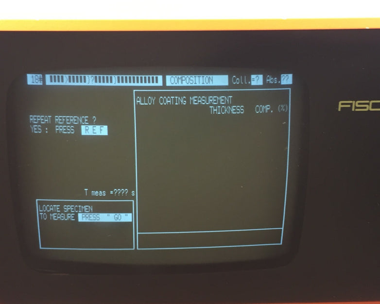 Fischer  XA 1500   Fischerscope X-Ray Coating Thickness Computer   w/ Power Cord