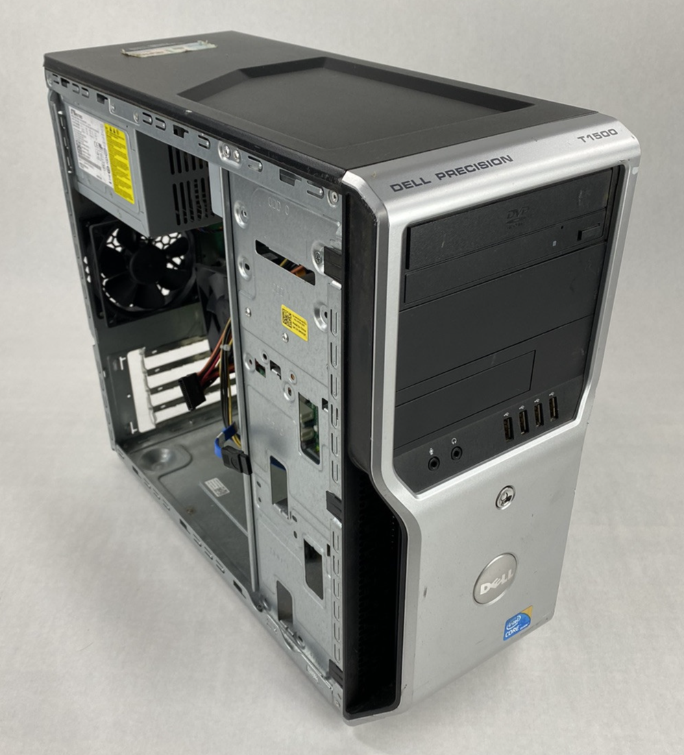 Dell Precision T1500 MT Intel Core i5-650 3.20GHz 4GB RAM No HDD/OS/Side Panel