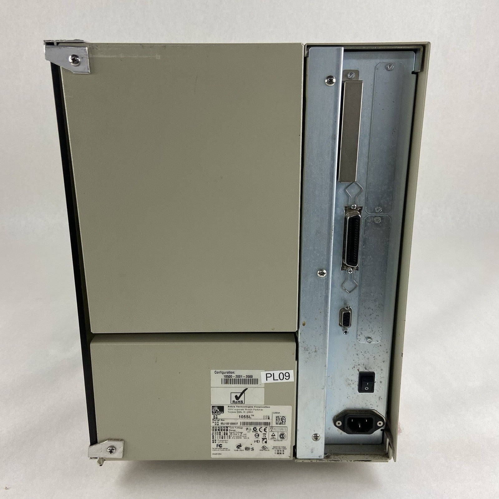 Zebra 105SL 203DPI Thermal Direct/Transfer Label Printer  10500-2001-0000 Tested