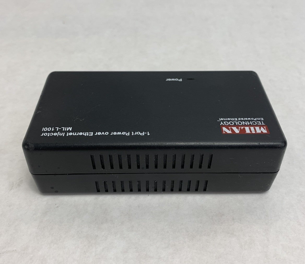 Milan Technology MIL-L100i 1-Port Power over Ethernet Injector3
