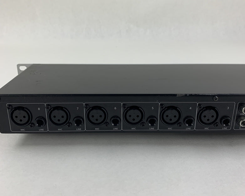 Stage Right SR 615108 8-Channel Mic Tested Quiet Outputs Parts and Repair