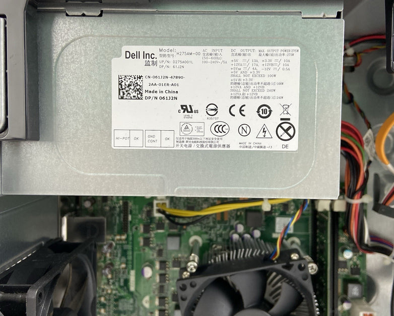 Dell Optiplex 3010 MT Intel Core i5-3470 3.2GHz 4GB RAM No HDD No OS