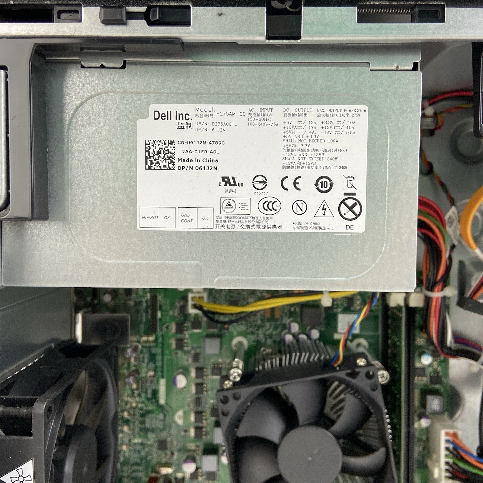 Dell Optiplex 3010 MT Intel Core i5-3470 3.2GHz 4GB RAM No HDD No OS10
